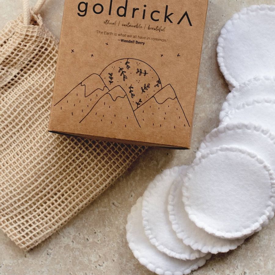 Organic Cotton Rounds reusable