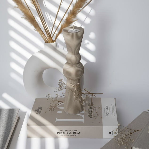 Hiroyi Decor - Geometric Candle