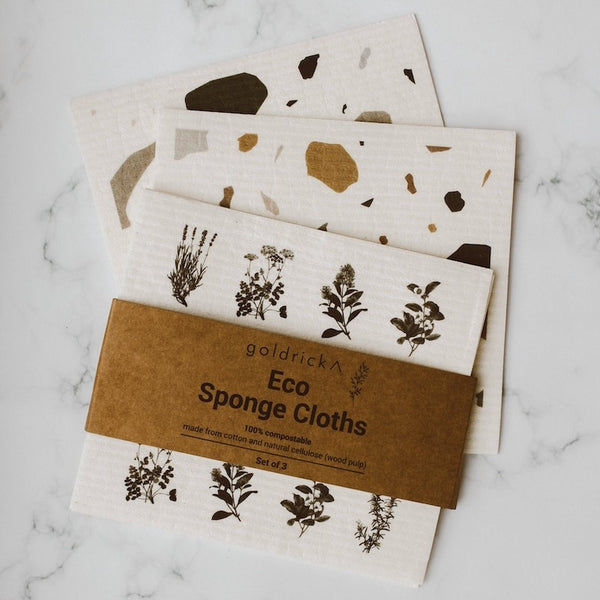 Eco-Friendly Sponge Cloth I  Swedish Dishcloth
