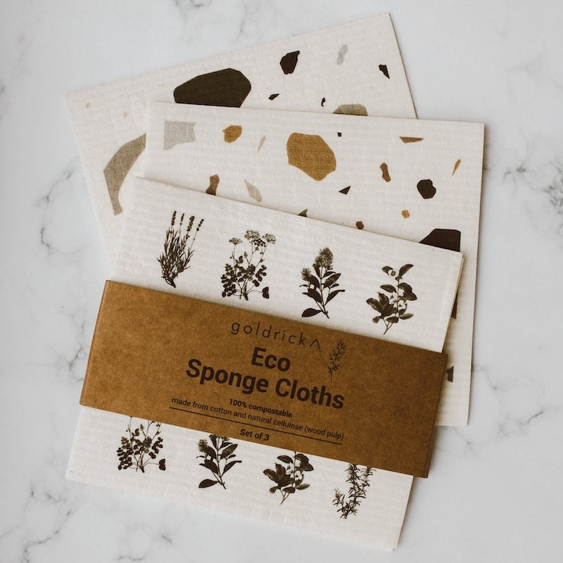 Eco-Friendly Sponge Cloth I  Swedish Dishcloth