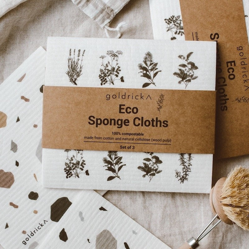 Eco-Friendly Sponge Cloth I  Swedish Dishcloth