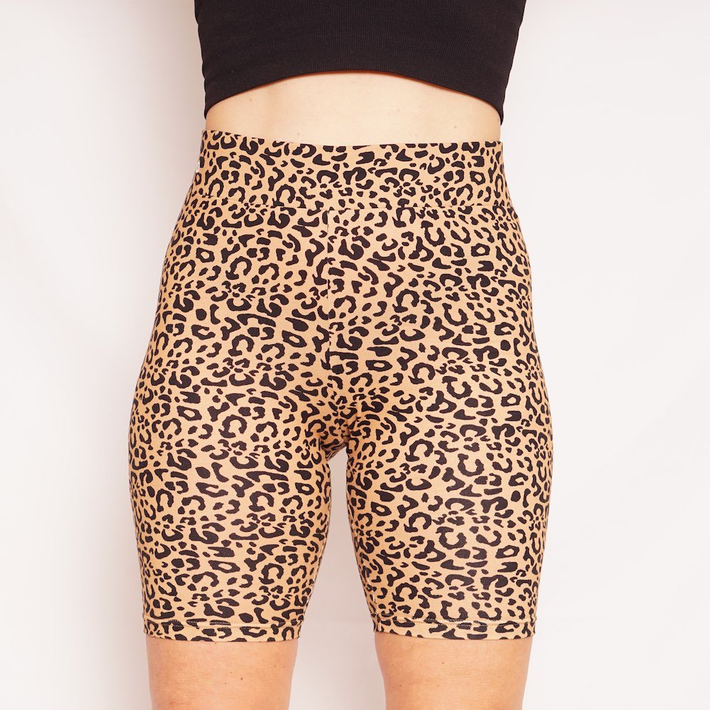 WRK Leopard Kids outlets Biker Shorts