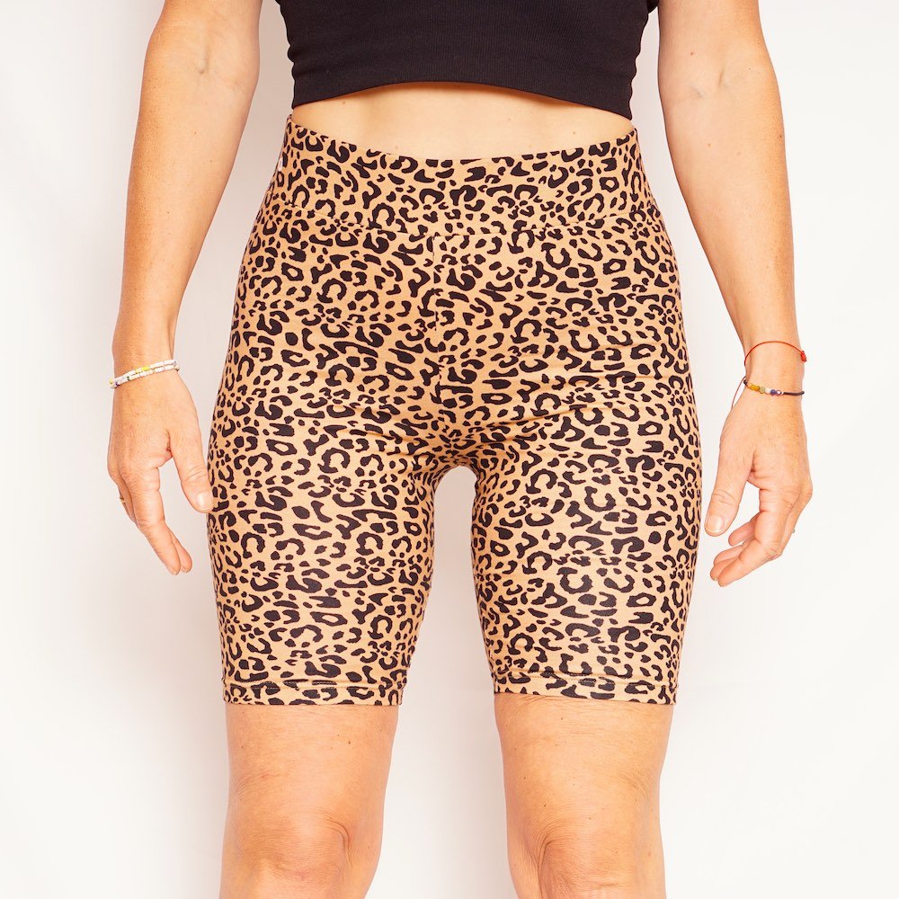 Leo-Radlershorts-Speedy-Biker-leopard-print