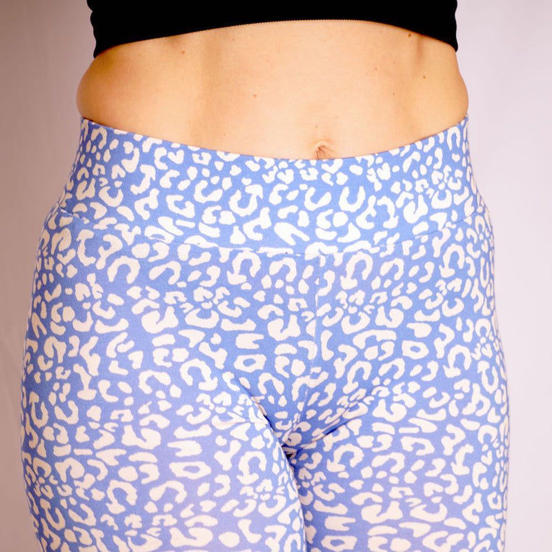 ADULT All Day Printed Leggings I Sky Blue