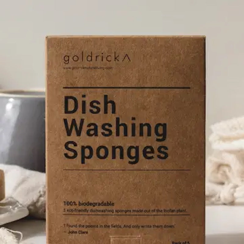 Loofah Dishwashing Sponge goldrick-orbasics-non-toxic