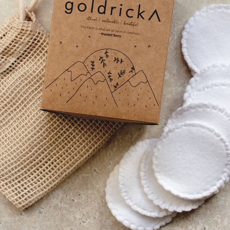 Organic Cotton Rounds reusable