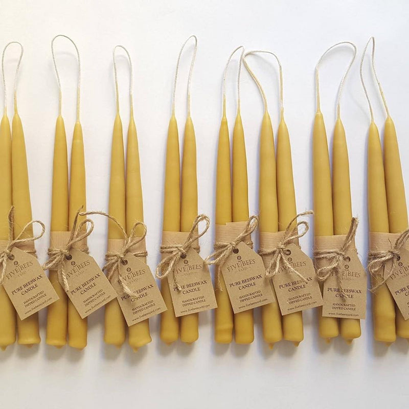 Taper Beeswax Candles 
