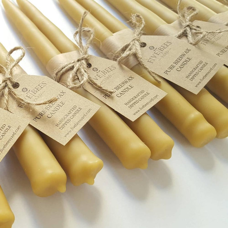 Taper Beeswax Candles 