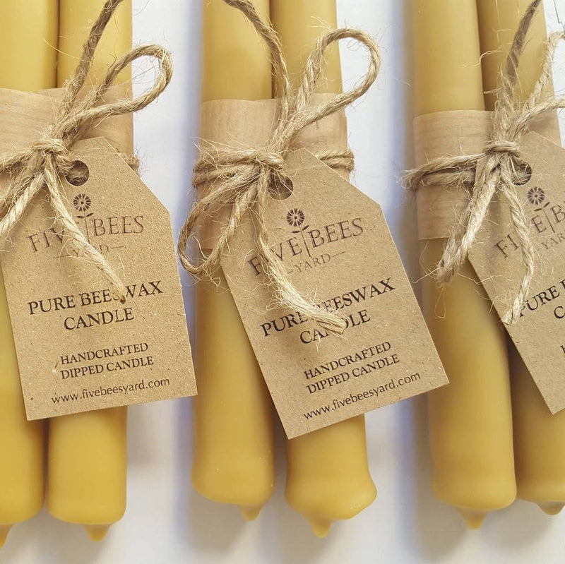 Taper Beeswax Candles 